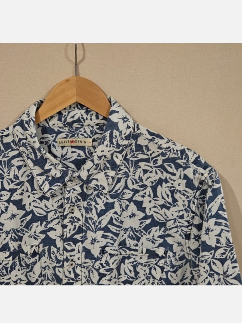 Agave Denim Isla Vista Bloom Shirt L